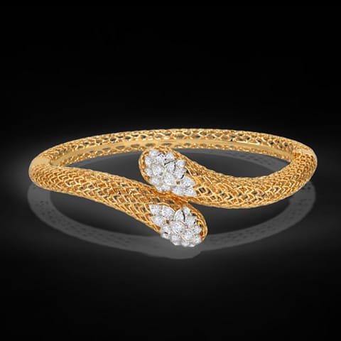 Bhoma Leaf Diamond Bracelet