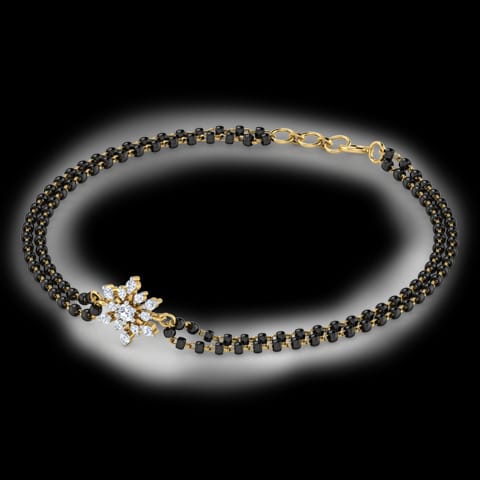 Vedika Diamond Mangalsutra Bracelet Vedika Diamond Mangalsutra Bracelet