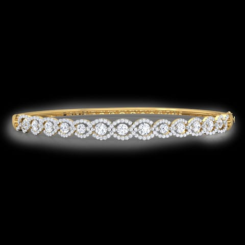 Linear Orb Diamond Bracelet Linear Orb Diamond Bracelet
