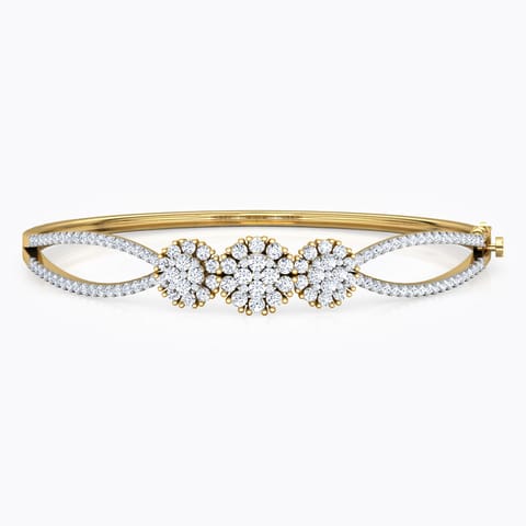 Trio Clump Diamond Bracelet