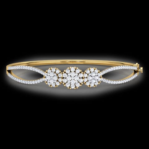Trio Clump Diamond Bracelet