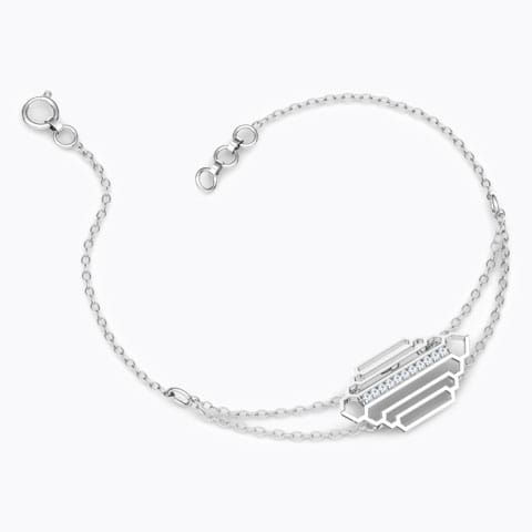 Regal Stepped Diamond Bracelet
