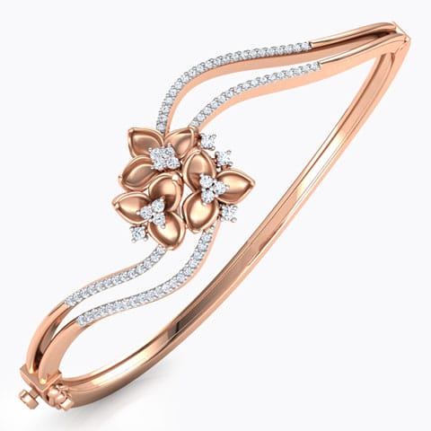 Floral Bouquet Diamond Bracelet