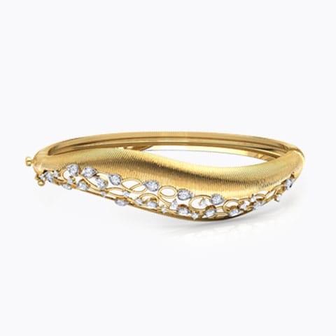 Arch Filigree Brocade Diamond Bracelet