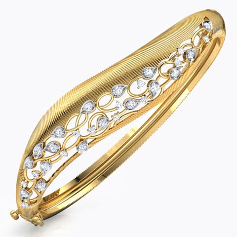 Arch Filigree Brocade Diamond Bracelet