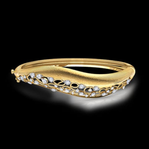 Arch Filigree Brocade Diamond Bracelet