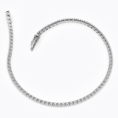 Sleek Diamond Tennis Bracelet Sleek Diamond Tennis Bracelet