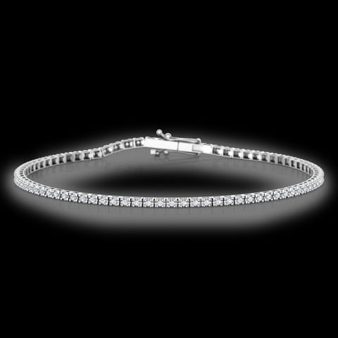 Sleek Diamond Tennis Bracelet Sleek Diamond Tennis Bracelet