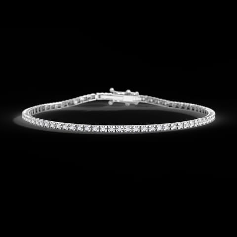 Radiant Tennis Diamond Bracelet Radiant Tennis Diamond Bracelet