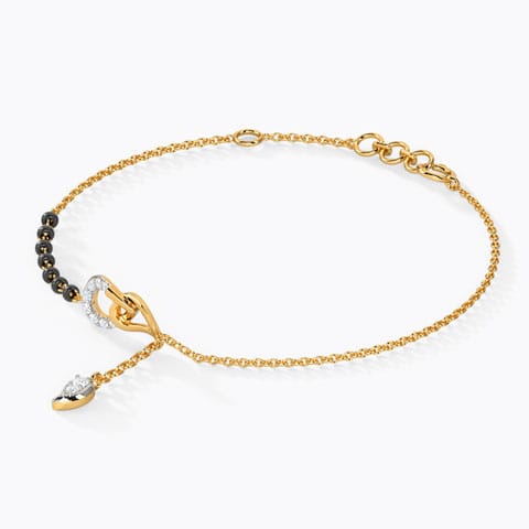 Jina Diamond Mangalsutra Bracelet