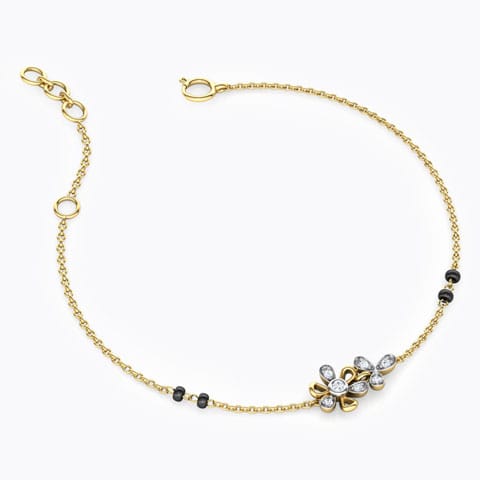 Meher Diamond Mangalsutra Bracelet