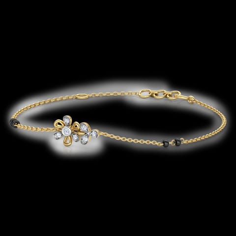 Meher Diamond Mangalsutra Bracelet