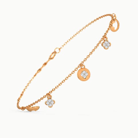 Bloom Charm Diamond Bracelet Bloom Charm Diamond Bracelet