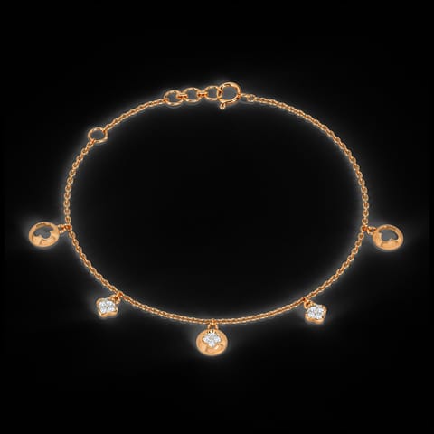 Bloom Charm Diamond Bracelet Bloom Charm Diamond Bracelet