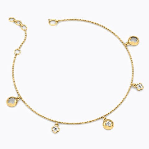 Bloom Charm Diamond Bracelet Bloom Charm Diamond Bracelet