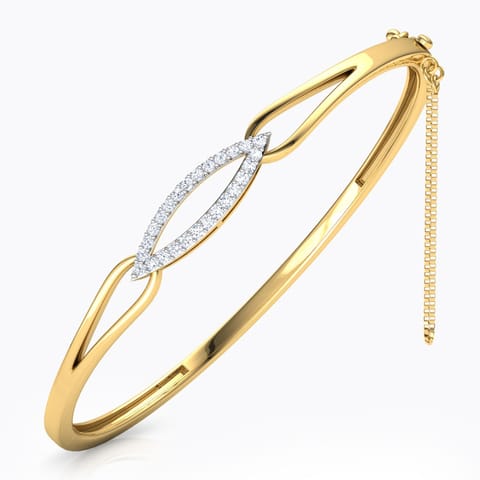Marquise Contour Diamond Bracelet