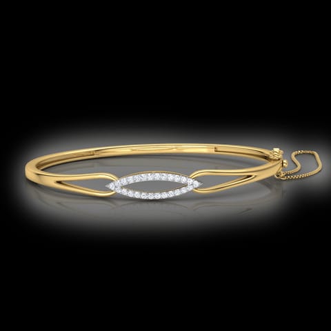 Marquise Contour Diamond Bracelet