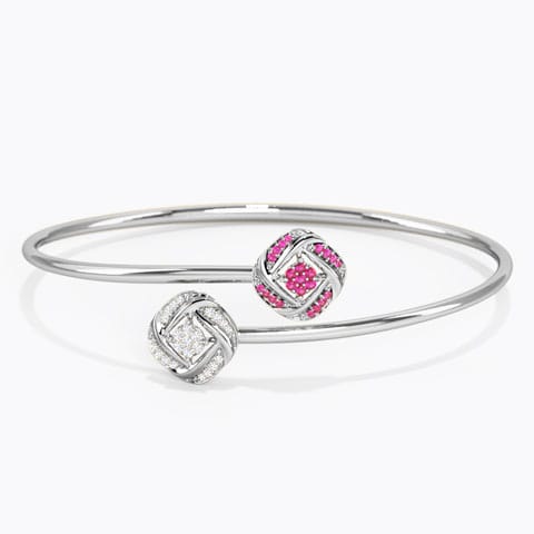 Overlap Gemstone Bracelet