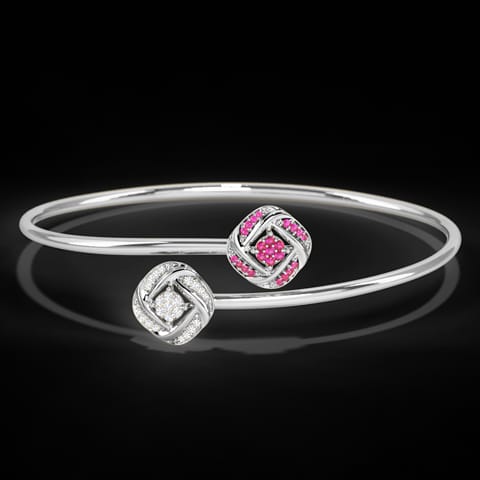 Overlap Gemstone Bracelet