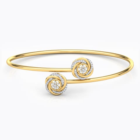 Swerve Diamond Bracelet