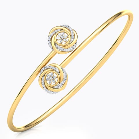 Swerve Diamond Bracelet