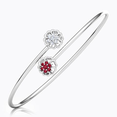 Pansy Gemstone Bracelet