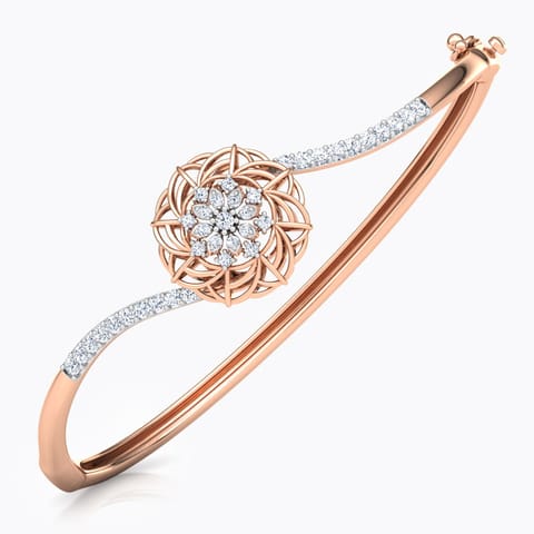 Ornate Cluster Diamond Bracelet Ornate Cluster Diamond Bracelet