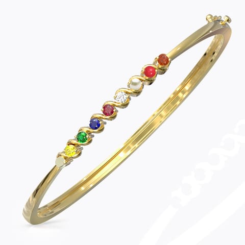 Sleek Gemstone Bracelet