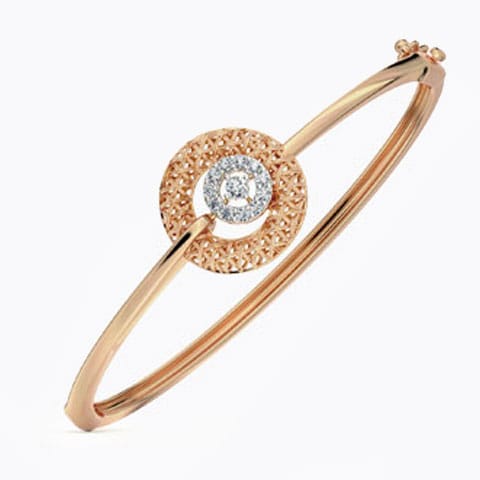 Ornate Interlaced Diamond Bracelet