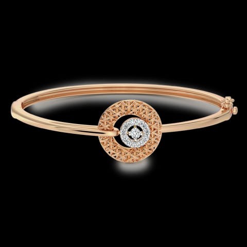 Ornate Interlaced Diamond Bracelet