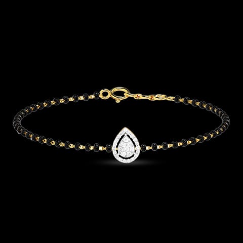 Elaina Diamond Mangalsutra Bracelet