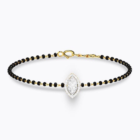 Ele Diamond Mangalsutra Bracelet Ele Diamond Mangalsutra Bracelet