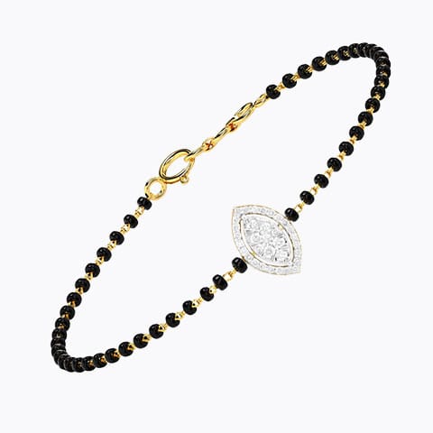 Ele Diamond Mangalsutra Bracelet Ele Diamond Mangalsutra Bracelet