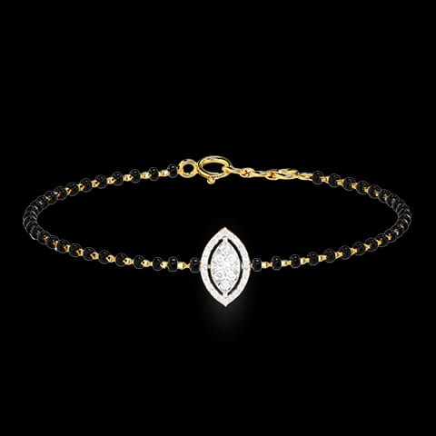 Ele Diamond Mangalsutra Bracelet Ele Diamond Mangalsutra Bracelet