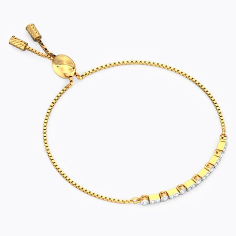 Classic Diamond Adjustable Bracelet