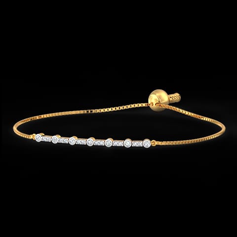 Classic Diamond Adjustable Bracelet