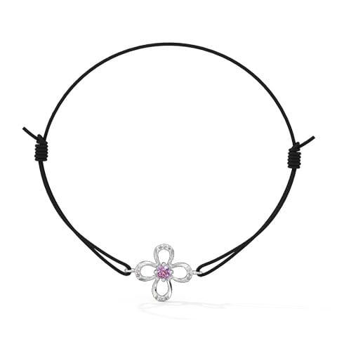 Minimal Floret Gemstone Bracelet