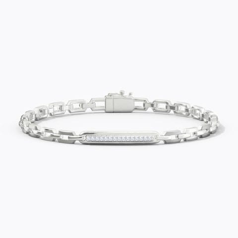 Daryl Platinum Men's Bracelet Daryl Platinum Men's Bracelet