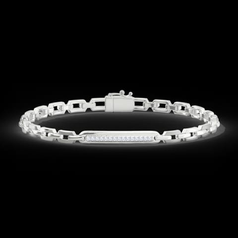 Daryl Platinum Men's Bracelet Daryl Platinum Men's Bracelet