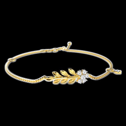 Dainty Fern Diamond Bracelet Dainty Fern Diamond Bracelet