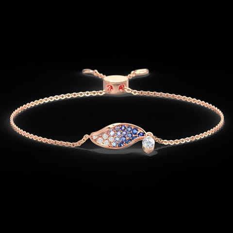 Azure Sway Gemstone Bracelet