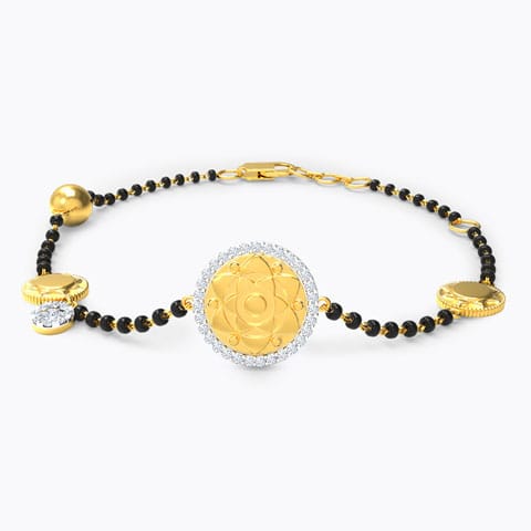 Malina Diamond Mangalsutra Bracelet Malina Diamond Mangalsutra Bracelet