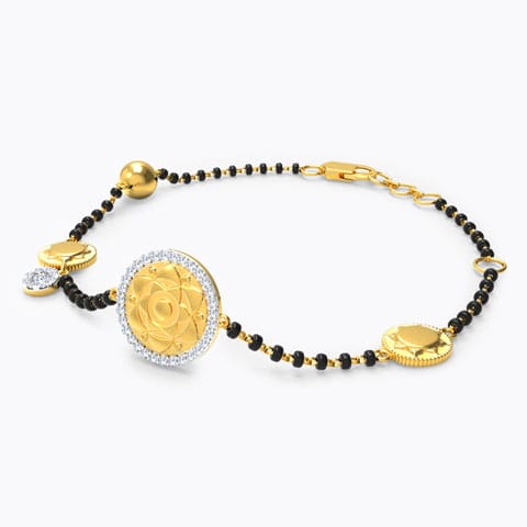 Malina Diamond Mangalsutra Bracelet Malina Diamond Mangalsutra Bracelet
