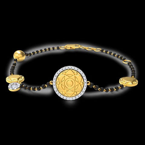 Malina Diamond Mangalsutra Bracelet Malina Diamond Mangalsutra Bracelet