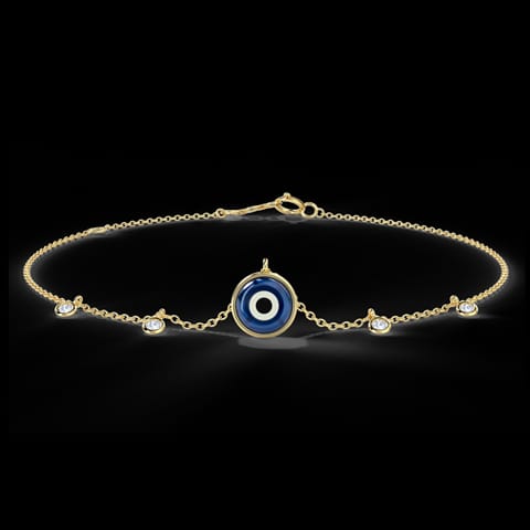Dewdrops Evil Eye Gemstone Bracelet Dewdrops Evil Eye Gemstone Bracelet