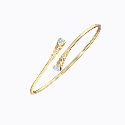 Tiana Triad Diamond Bracelet Diamond Bracelets 14 Karat Yellow Gold Tiana Triad Diamond Bracelet