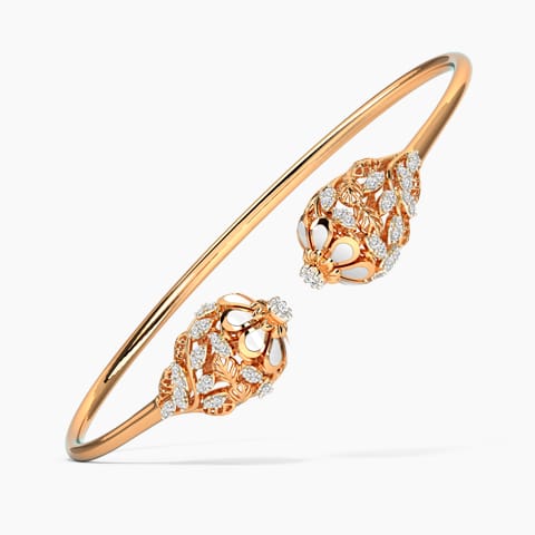 Strong Floret Diamond Bracelet