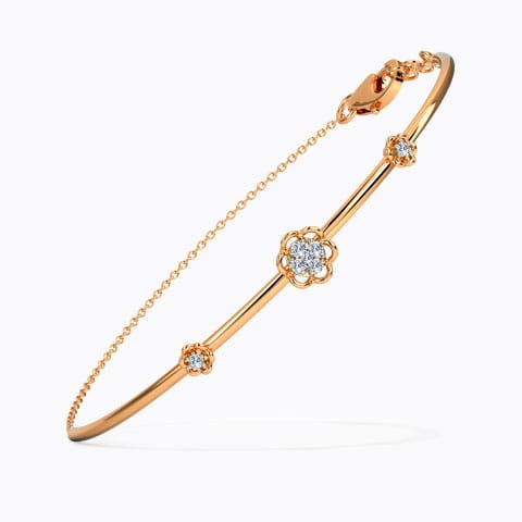 Delicate Floral Diamond Bracelet Delicate Floral Diamond Bracelet