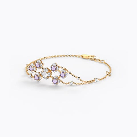 Majestic Bloom Gemstone Bracelet Majestic Bloom Gemstone Bracelet