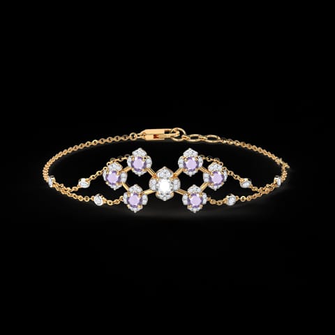 Majestic Bloom Gemstone Bracelet Majestic Bloom Gemstone Bracelet
